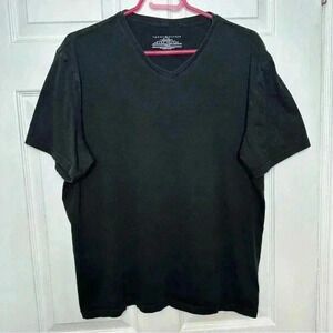 Tommy Hilfiger T-Shirt V-Neck  Black Size Extra Large
